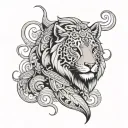 Ruhi Leo Orlando tattoo design idea