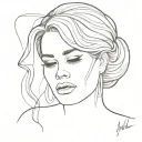 Adele singing tattoo design idea