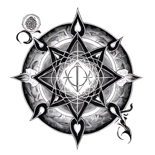 Kabbalah tattoo design idea