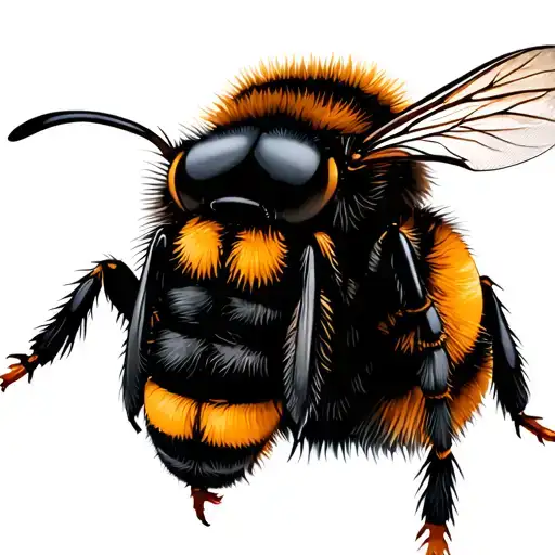 Bumble Bee tattoo design idea