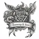 2 timothy 1:7 text tattoo design idea