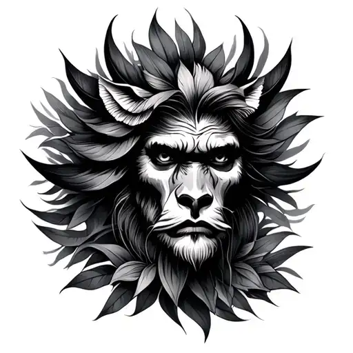 Borneo tattoo design idea