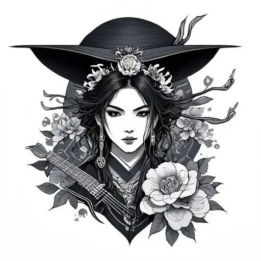 Japanese Band tattoo design idea