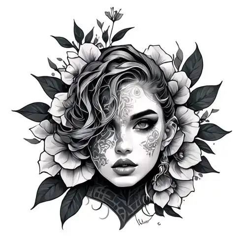 Itzamna tattoo design idea