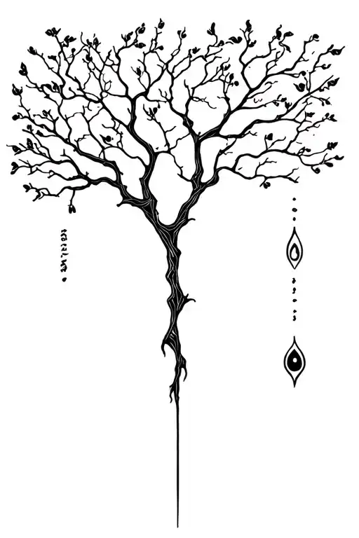 Poison Tree tattoo design idea