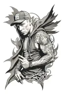 Eminem tattoo design idea