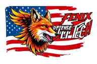 "Fenix Defense Tech" "Fenix Defense Tech" Phoenix with the head of a Fox. American flag in the background. tattoo design idea