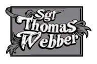 I need a tattoo design that wraps around my wrist. It should read "Sgt Thomas Webber" in tattoo-like cursive text with t tattoo design idea