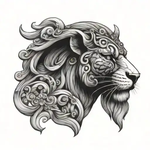 Greek animal tatoo tattoo design idea
