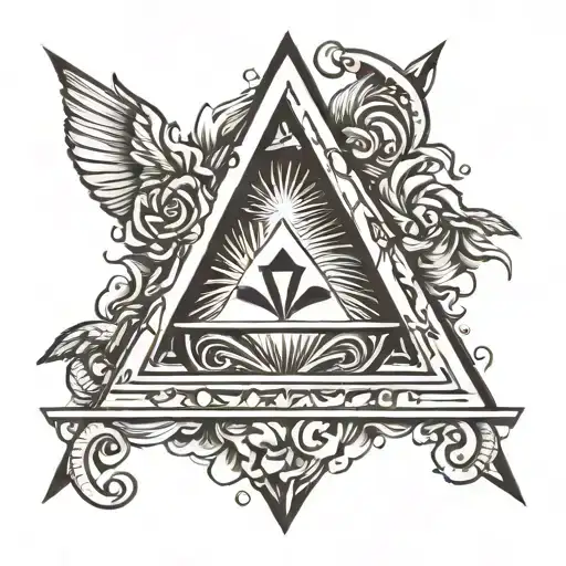 delta ∆ symbol tattoo design idea