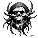 Davy Jones tattoo design idea