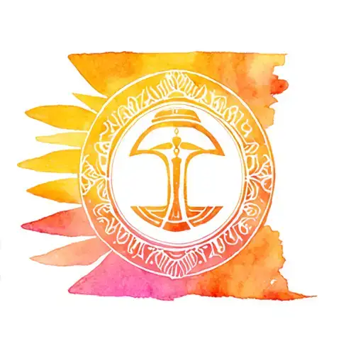 Osiris God tattoo design idea