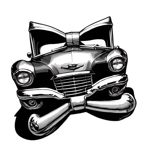 Chevy Bowtie tattoo design idea
