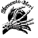 "Memento Mori" It is a skeleton hand and a human hand recreating the "Creation of Adam" with the words "Memento Mori" above it. Sleeve tattoo design idea