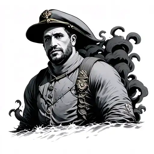 seaman tattoo design idea