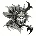 Ronin tattoo design idea