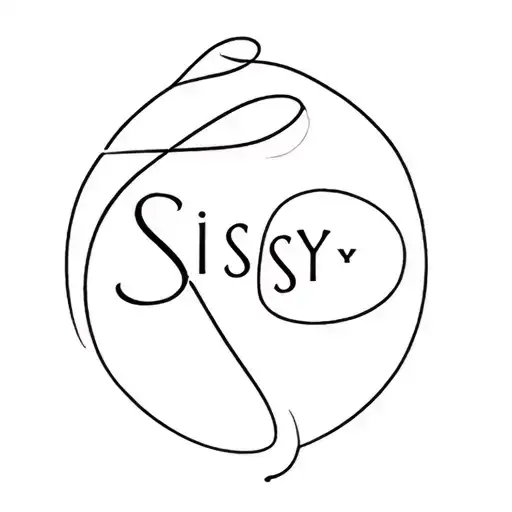 Sissy tattoo design idea