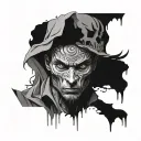 stranger in a tattoo design idea