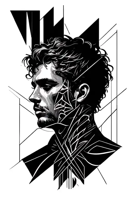 sexual assault male survivor tattoo design idea