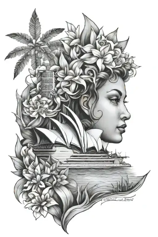 Sydney Australia tattoo design idea
