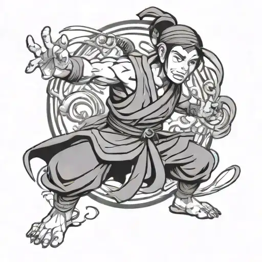 toph tattoo design idea