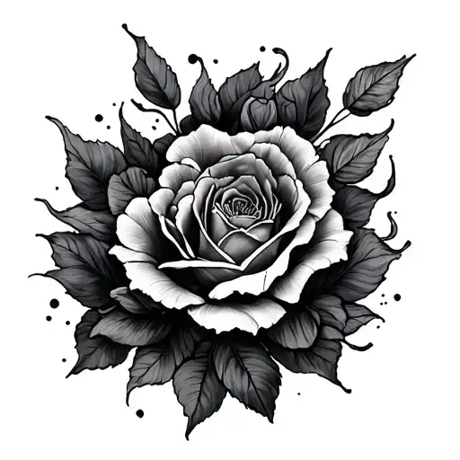 Beautiful Disaster tattoo design idea
