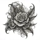 kg bw tattoo design idea