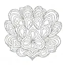 a paw print tattoo design idea