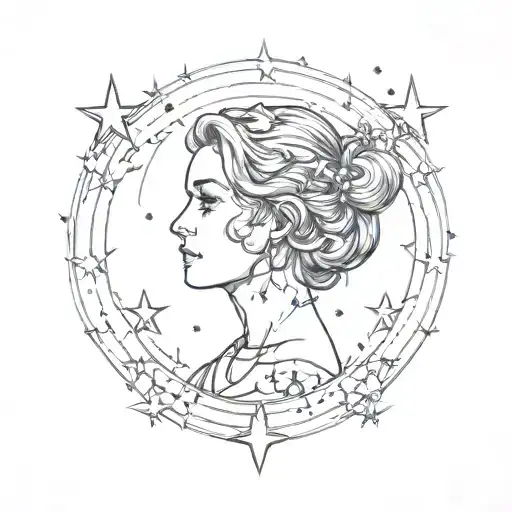 All of the stars have a reason A reason to shine, a reason like mine with stars from a Gemini constellation  tattoo design idea