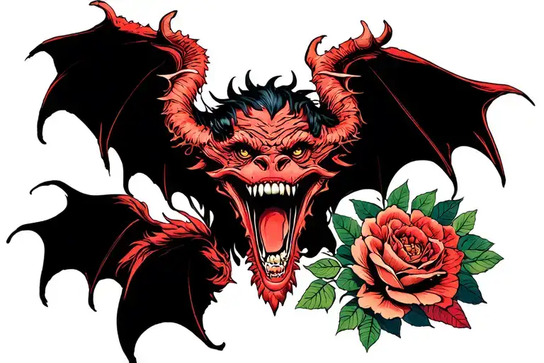 ,,you can't defeat demons you enjoy playing with" and fine lines, elegant, sexy tattoo design idea