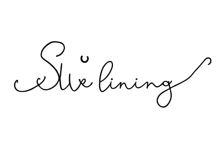 "Silver lining " "Silver lining " small tattoo on rib cage tattoo design idea