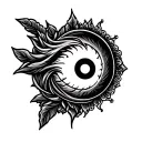 Sleep Token Logo tattoo design idea