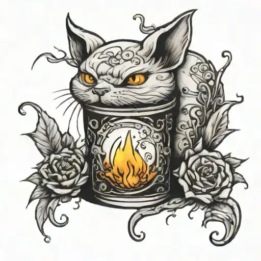 lonely can represent loneliness tattoo design idea
