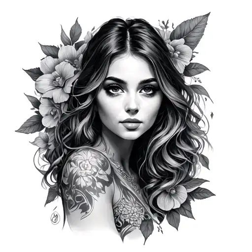 Melissa tattoo design idea