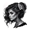 Melissa tattoo design idea