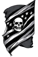 Rebel Flag tattoo design idea