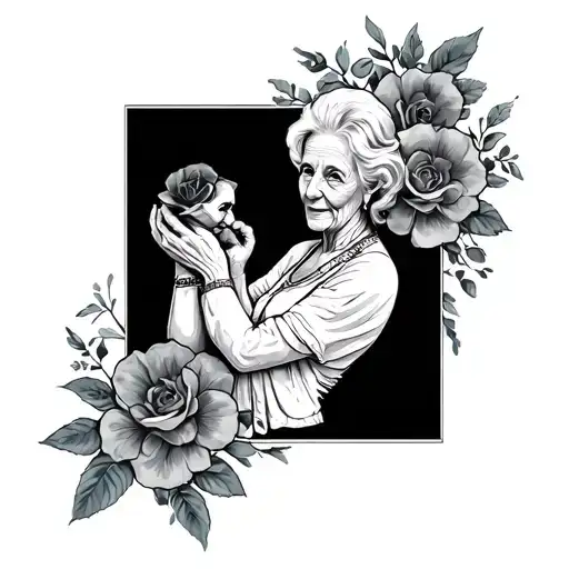 My Grandmas Keeper tattoo design idea