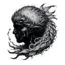 Addiction Recovery, Aquarius tattoo design idea