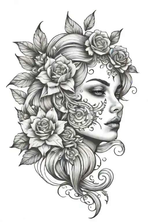 Leticia tattoo design idea