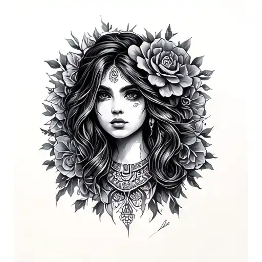 Raina Aryan Zaara tattoo design idea