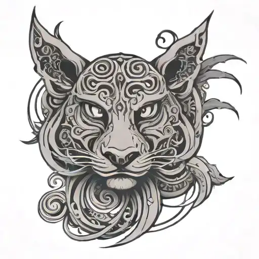 Miata Japan style totem tattoo design idea