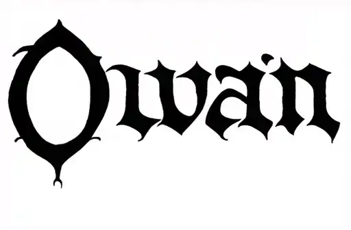 "Owain" tattoo design idea