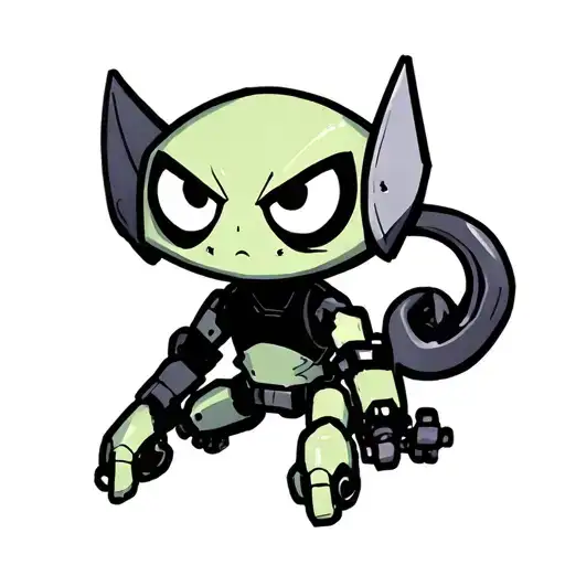 Invader Zim tattoo design idea