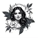 Bbw tattoo design idea