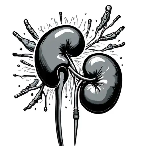 Kidney Transplant tattoo design idea
