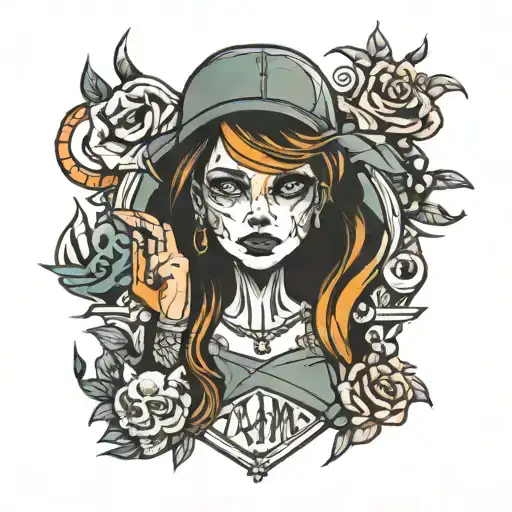 I am enough tattoo design idea