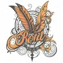 *Minimalist Typography**: Use bold, modern typography that emphasizes the phrase. Consider a gradient or a vibrant  tattoo design idea