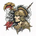 Alexander the Great tattoo design idea