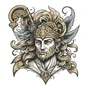 Alexander the Great tattoo design idea