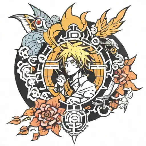 minato namikaze tattoo design idea